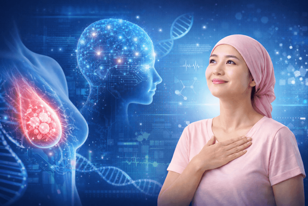 AI dư đoán tái phát ung thư vú sau 5 năm